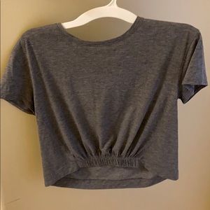 Lulu lemon Grey Fourway Stretch Shirt